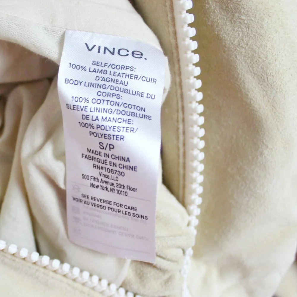 NWT Vince Suede Zip Hooded Jacket | Luxury Casual Outerwear